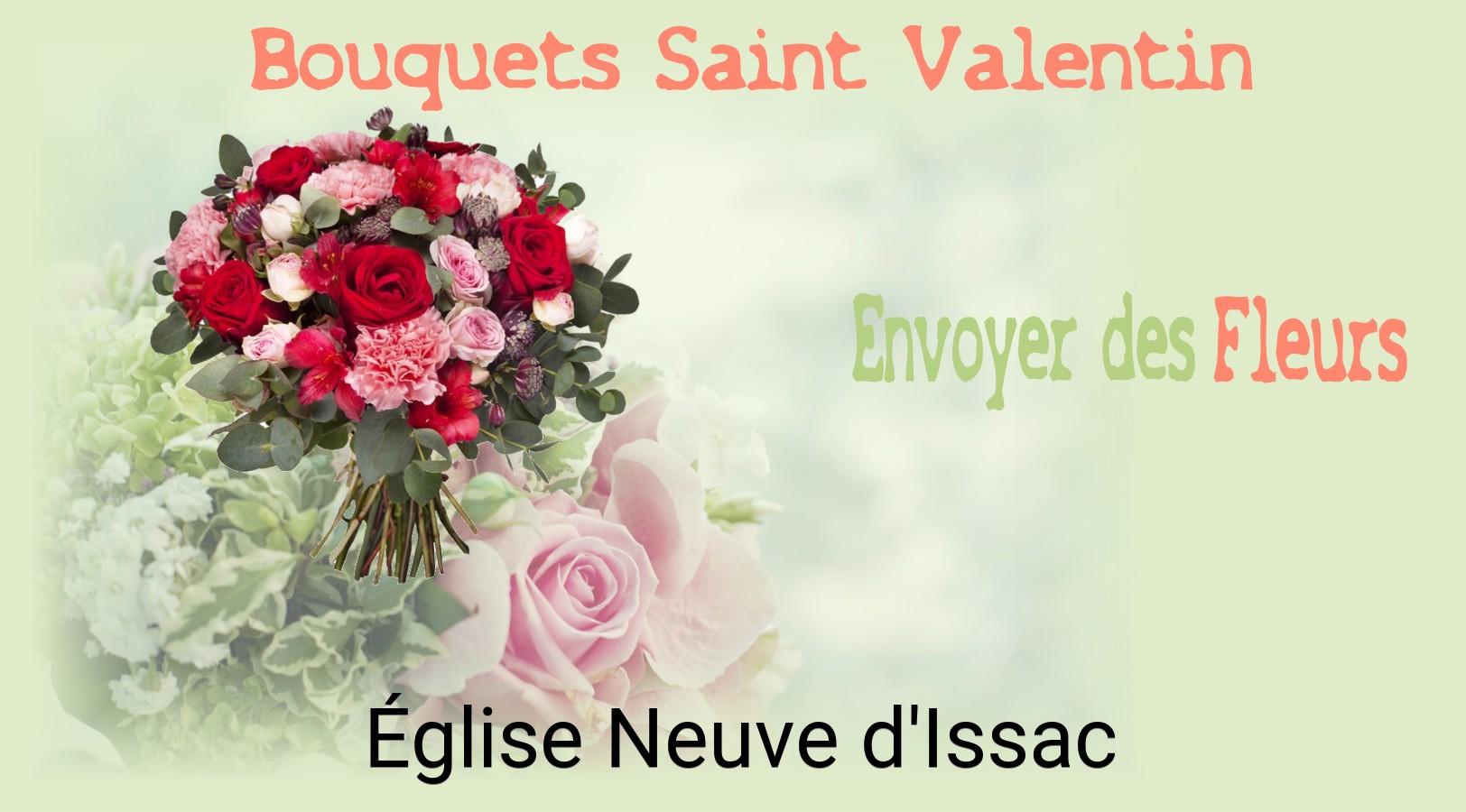 Roses de Saint-Valentin livrées à Église-Neuve-d'Issac
